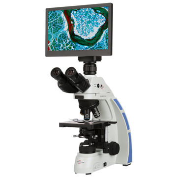 ACCU-SCOPE EXC-350-PHDF Trinocular Phase Digital LCD Microscope Package, Turret Phase & Darkfield System ACCU-SCOPE EXC-350-PHDF Trinocular Phase Digital LCD Microscope Package, Turret Phase & Darkfield System
