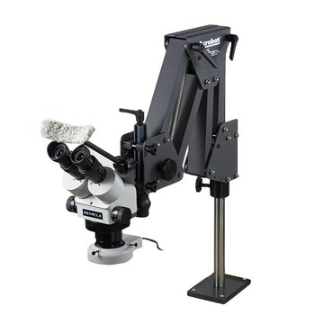 Meiji EMZ-5TR Trinocular Stereo Zoom on Acrobat Microscope Stand Meiji EMZ-5TR Trinocular Stereo Zoom on Acrobat Microscope Stand