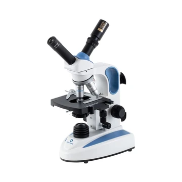 Digital Microscope with Dual Inclined Teaching Head, 5MP Eyepiece Camera