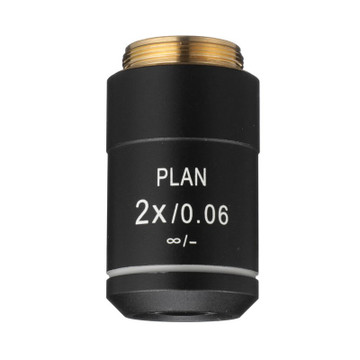 ACCU-SCOPE 00-3172-PL 2x Infinity Plan Achromat Objective ACCU-SCOPE 00-3172-PL 2x Infinity Plan Achromat Objective