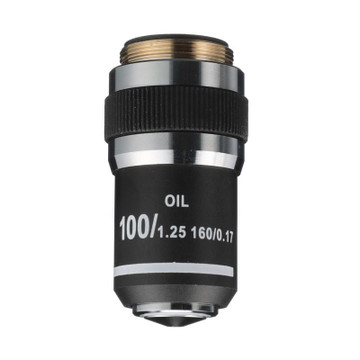 ACCU-SCOPE 02-3200 100xR Oil DIN Achromat Objective ACCU-SCOPE 02-3200 100xR Oil DIN Achromat Objective