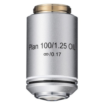 ACCU-SCOPE 12-3176-PL 100xR Oil Infinity Plan Achromat Objective ACCU-SCOPE 12-3176-PL 100xR Oil Infinity Plan Achromat Objective