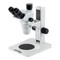 ACCU-SCOPE 3076-PFS Trinocular Zoom Stereo Microscope on Plain Focusing Stand, 6.7x - 45x Magnification ACCU-SCOPE 3076-PFS Trinocular Zoom Stereo Microscope on Plain Focusing Stand, 6.7x - 45x Magnification