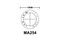 MA254 Walton & Beckett Reticle, 19MM