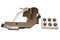 MA945 Attachable Point Counting Mechanical Stage for Meiji and for Selected Leica Microscopes