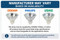 120V 300W Halogen Lamp T4 G6.35 Base 3300K