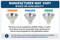 12V 90W Halogen Miniature Lamp T4 GY6.35 Base Axial Filament