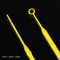 Inoculation Loop, Rigid, 10uL with Needle, with Calibration Certificate, STERILE, Yellow, 20/Peel Pack, 25 Packs/Unit
