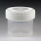 Container: Tite-Rite, 40mL (1.34oz), PP, 48mm Opening, Graduated, with Separate White Screwcap