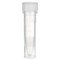 Microtube, 1.5mL, Self-Standing, Attached Screw Cap for Color Insert, with O-Ring, STERILE, PP, 500/Bag, 2 Bags/Unit