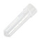 Microtube, 2mL, Attached Screw Cap for Color Insert, with O-Ring, STERILE, PP, 500/Bag, 2 Bags/Unit