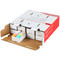 Slide Storage Cabinet, corrugated, 4 drawers, 2000 slides, stackable, 300×295×98mm