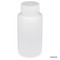 Bottle, Wide Mouth, PP Bottle, Attached PP Screw Cap, 250mL, 12/Pack