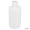 Bottle, Narrow Mouth, HDPE Bottle, Attached PP Screw Cap, 250mL, 12/Pack