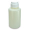 Vacuum Bottle, Narrow Mouth, Heavy Duty HDPE Bottle, White PP 83mm Screw Cap, 4 Litres (1.0 Gallons)