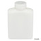 Bottle, Rectangular, HDPE Bottle, 53mm PP Screw Cap, 1000mL (32oz), 6/Pack