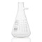 Flask, Filter, Globe Glass, 4000mL, Dual Graduations, ASTM E1406, 1/Box
