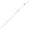 Pipette, Serological, Globe Glass, Reusable, 5mL, Class A, To Deliver (TD), 0.1 Graduations, Blue Band, 6/Box