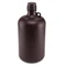 Bottle, Narrow Mouth, Amber PP Bottle, Attached PP Screw Cap, 8 Litres (2 Gallons)