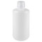 Bottle, Narrow Mouth, Boston Round, HDPE with PP Closure, 125mL, Bulk Packed with Bottles and Caps Bagged Separately, 500/Case