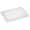 0.2mL 96-Well PCR Plate, Half Skirt, Clear