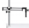 Motic SMZ-160 Stand - Ball Bearing Boom (Table Clamp) stand, 25mm pole (600mm length)