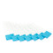 Euromex PB.5157-B Microscope slides 76 x 26 mm, ground edges. Blue frosted side, 50 pieces per pack