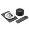 Euromex AE.5155-P Polarization kit with analyzer in slider and small rotating (100 x 65 mm) stage with 2 clamps to place on plain stage of EcoBlue. Polarization filter to place on lamp house