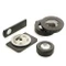 Euromex AE.5158 Polarization kit with analyzer in slider and small rotating (75 x 50 mm) stage with 2 clamps to place on X-Y stage of EcoBlue. Rotating 360° polarization filter mounted on lamp house