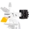 Euromex IS.9200-6NF 6-positions fluorescence attachment iScope with 2 empty filter blocks without filters and without objectives