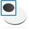 Euromex 50.871 Black/White stage plate 94 mm diameter