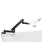 Euromex 65.980 Black universal stand with table clamp without head holder