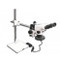 Meiji EMZ-250TRB Trinocular Microsurgical Microscope on S-4200 Boom Stand with LED Ring Illuminator - 3.06x - 19.7x Magnification