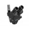 Meiji EMZ-8TRH/BLACK Trinocular Zoom Stereo Head, High Eyepoint, 0.7x - 4.5x Zoom Range