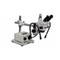 Meiji MDM-5TR Trinocular Stereo Zoom Microscope with Fiber Optic Dual Arm Light on Boom Stand for Medical Device Manufacturing Inspection, 7x - 90x Magnification Meiji MDM-5TR Trinocular Stereo Zoom Microscope with Fiber Optic Dual Arm Light on Boom Stand for Medical Device Manufacturing Inspection, 7x - 90x Magnification