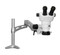 Scienscope NZ-PK3-R3 NZ Stereo Zoom Binocular Microscope on Articulating Arm with LED Ring Light with Polarizer, 8x to 50x Magnification Scienscope NZ-PK3-R3 NZ Stereo Zoom Binocular Microscope on Articulating Arm with LED Ring Light with Polarizer, 8x to 50x Magnification