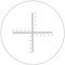 Cross Scale Reticle, 0.200″ in 100 Divisions Cross Scale Reticle, 0.200″ in 100 Divisions