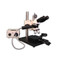 Meiji MC-60 Binocular Brightfield/Darkfield Toolmakers/Measuring Microscope Meiji MC-60 Binocular Brightfield/Darkfield Toolmakers/Measuring Microscope