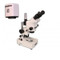 Meiji EMZ-8TR Zoom Stereo Digital Microscope Package on BD-LED Stand