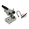 Meiji EMZ-5 Zoom Stereo Microscope on BD-LED Stand with Fiber Optic Illuminator Meiji EMZ-5 Zoom Stereo Microscope on BD-LED Stand with Fiber Optic Illuminator