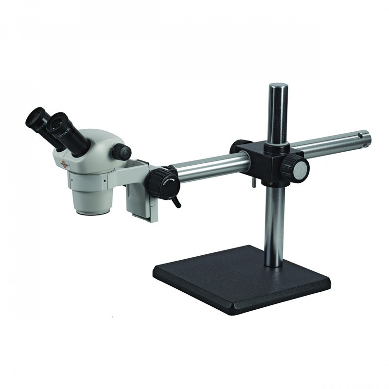 ACCU-SCOPE 3072-24-BS Binocular Stereo Microscope on Boom Stand, 20x & 40x Magnification