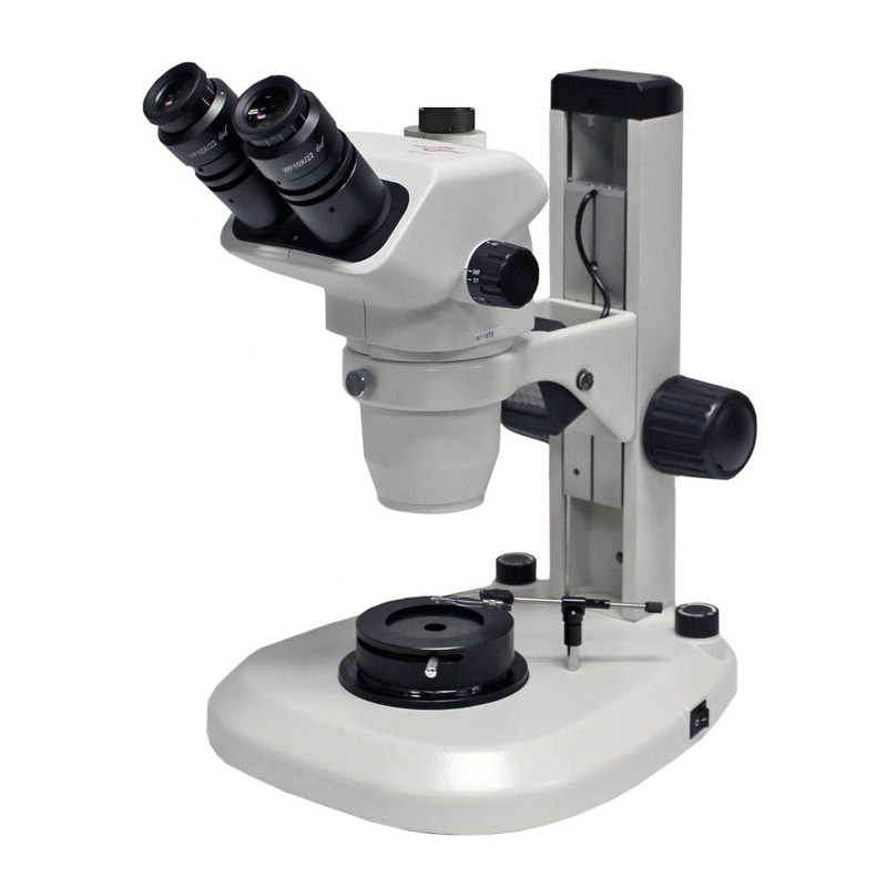 ACCU-SCOPE 3076-GEM Trinocular Zoom Stereo Gemological Microscope, 10x - 67.5x Magnification