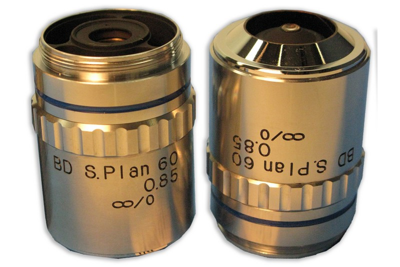 MA335 B.D. S Plan 60X Objective ? Dry Metallurgical Brightfield/Darkfield Objective for ML7500 and ML8500 Series