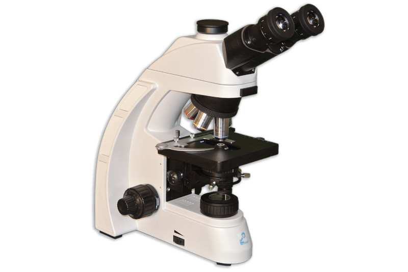 MTA/MT-53 Research Grade Trinocular Brightfield Upright Biological Compound Microscope with Advanced Phase Contrast Plan Phase PH10x, PH20x, PH40x PH100x Oil and LED Illumination