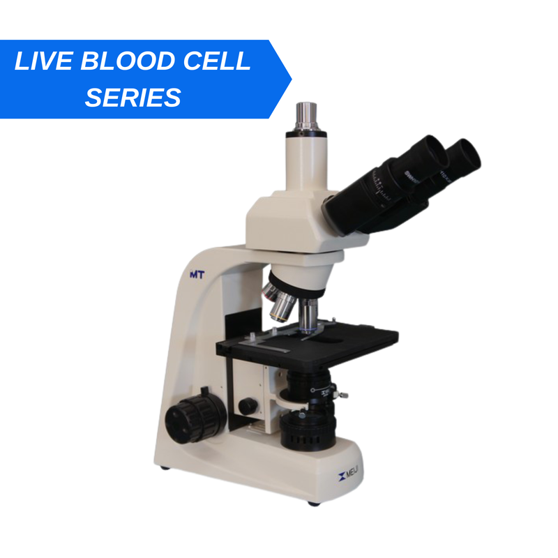 MT5300H/LBC Live Blood Cell Halogen Trinocular Brightfield/Phase Contrast Biological Microscope