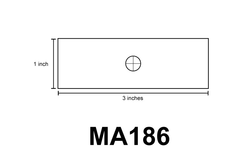 MA186 Glass Stage Micrometer for Checking Alignment