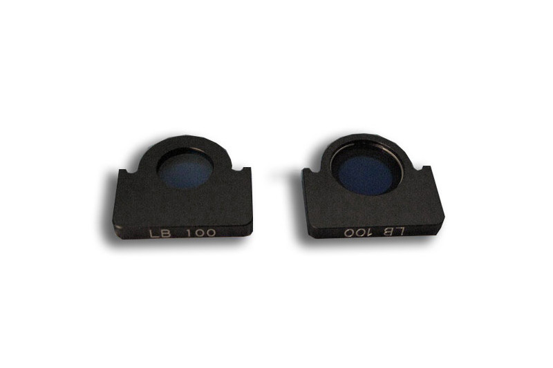 MA475 Blue Frosted Filter 19.5mm in Metal Mount, Fits 25mm Filter Slot
