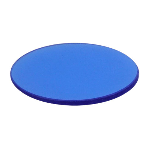 MA562 Blue Filter Frosted 27mm Diameter for EM Series Incident Light