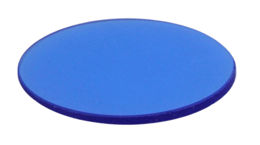 MA856/10 LB100 Blue Frosted Filter 44mm Diameter Unmounted