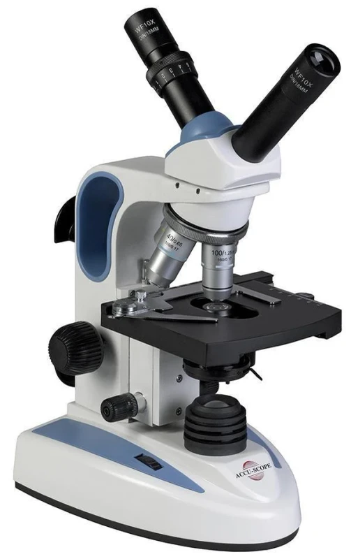 Accu-Scope EXM-150-DF Darkfield Student Microscope Series – Monocular & Dual-View Configurations